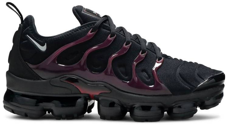Air VaporMax Plus 'Black Noble Red' 924453-021 - vstockx