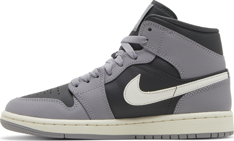 Wmns Air Jordan 1 Mid  Cement Grey  BQ6472-022 - vstockx
