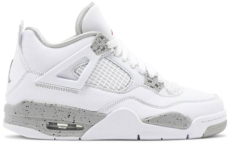 Air Jordan 4 Retro GS  White Oreo  DJ4699-100 - vstockx