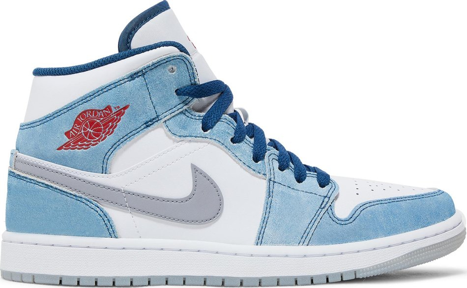 Air Jordan 1 Mid SE  French Blue  DN3706-401 - vstockx