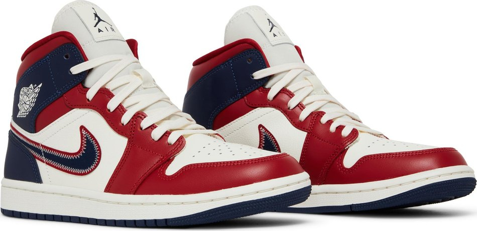 Wmns Air Jordan 1 Mid SE  USA  2022 DQ7648-600 - vstockx