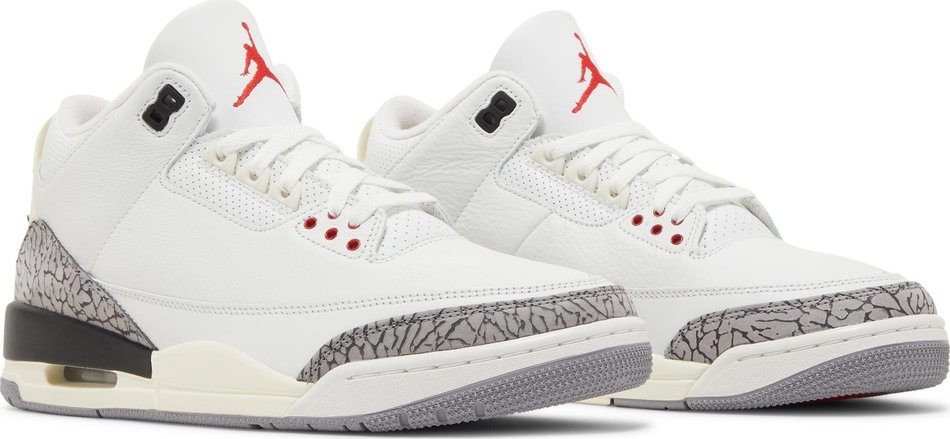 Air Jordan 3 Retro  White Cement Reimagined  DN3707-100 - vstockx