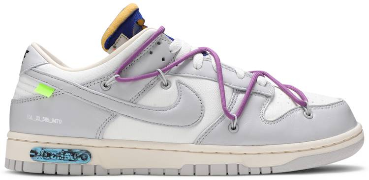 Off-White x Dunk Low  Lot 48 of 50  DM1602-107 - vstockx