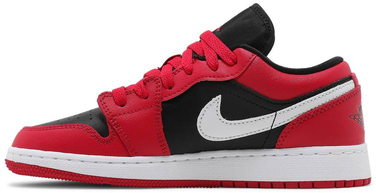 Air Jordan 1 Low GS  Black Very Berry  553560-061 - vstockx