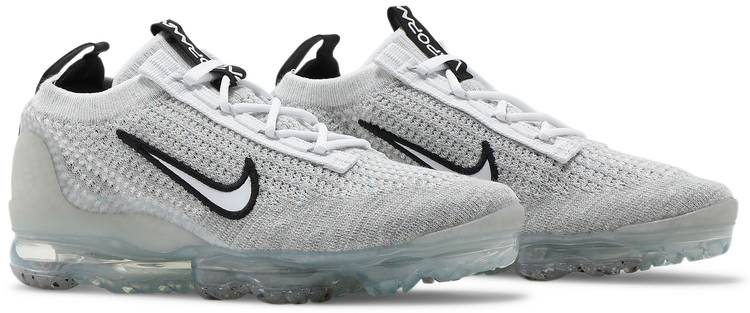 Air VaporMax 2021 Flyknit GS 'White Metallic Silver' DB1550-100 - vstockx