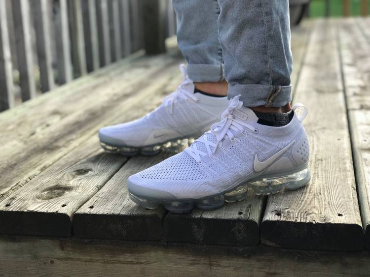 Air VaporMax Flyknit 2 'Pure Platinum' 942842-100 - vstockx