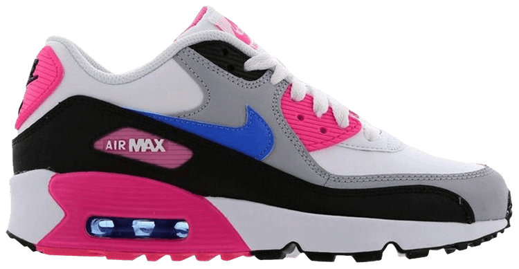 Air Max 90 Leather 'White Photo Blue Pink' 833376-107 - vstockx
