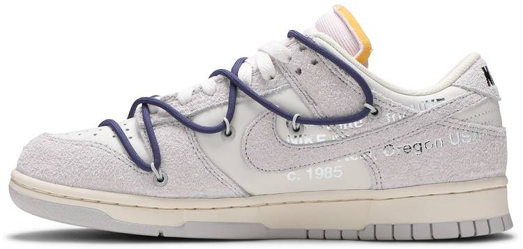 Off-White x Dunk Low  Lot 18 of 50  DJ0950-112 - vstockx