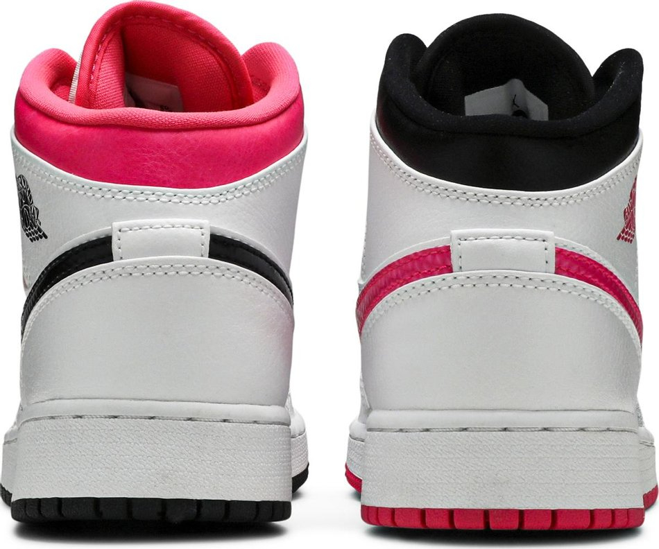 Air Jordan 1 Retro Mid GS  Hyper Pink  555112-106 - vstockx