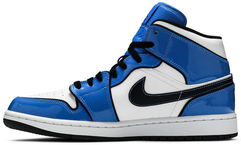 Air Jordan 1 Mid SE  Signal Blue  DD6834-402 - vstockx