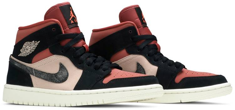 Wmns Air Jordan 1 Mid  Canyon Rust  BQ6472-202 - vstockx