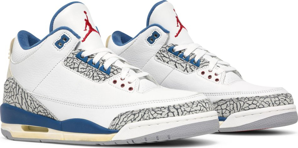 Air Jordan 3 Retro  True Blue  2001 136064-141 - vstockx