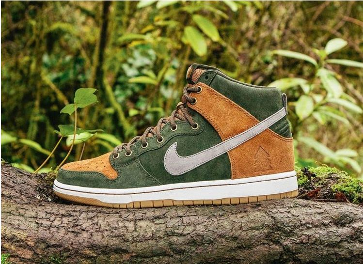 Homegrown x SB Dunk High PRM  Sequoia  839693-302 - vstockx