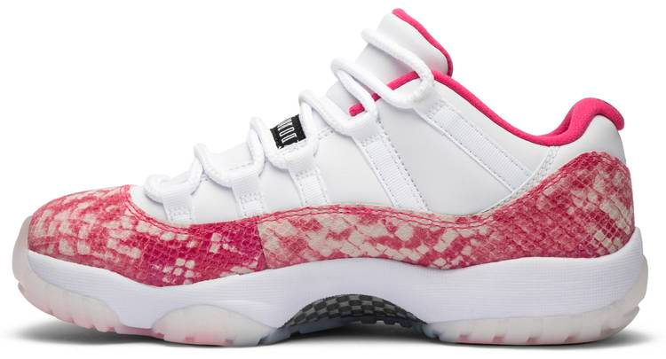 Wmns Air Jordan 11 Retro Low  Pink Snakeskin  AH7860-106 - vstockx