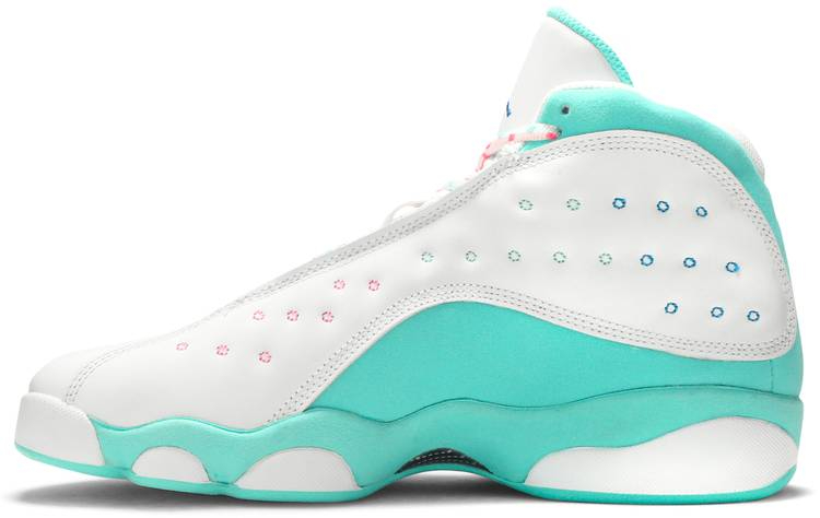 Air Jordan 13 Retro  Aurora Green  439358-100 - vstockx