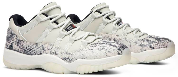 Air Jordan 11 Retro Low  Light Bone Snakeskin  CD6846-002 - vstockx