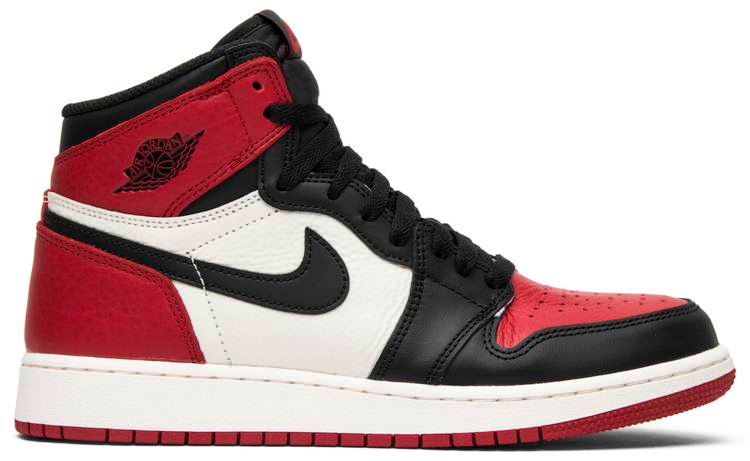 Air Jordan 1 Retro High OG BG  Bred Toe  575441-610 - vstockx