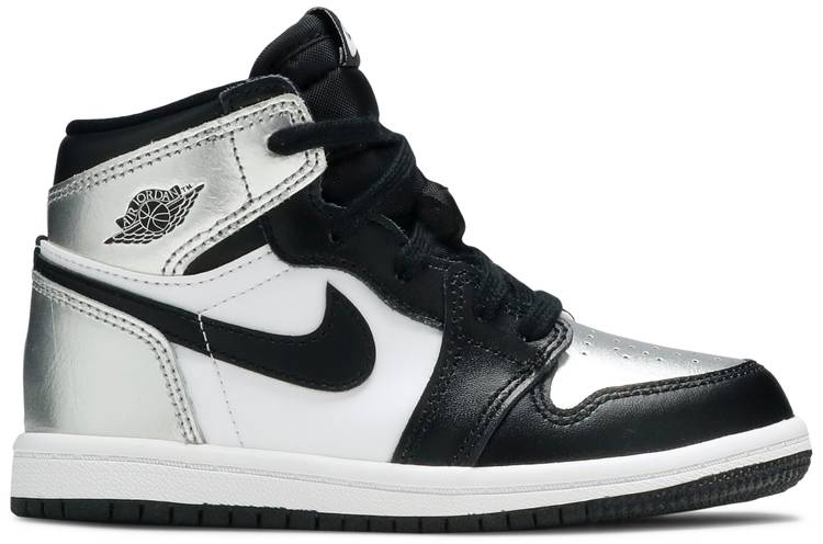 Air Jordan 1 Retro High OG TD  Silver Toe  CU0450-001 - vstockx
