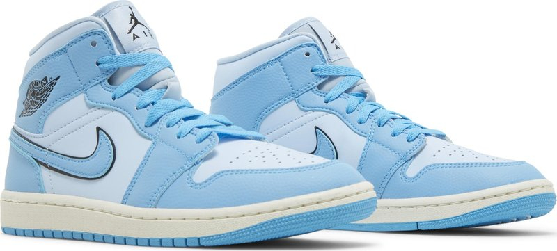 Wmns Air Jordan 1 Mid SE  Ice Blue  DV1302-400 - vstockx