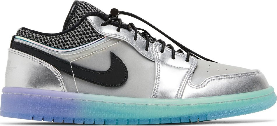 Wmns Air Jordan 1 Low SE  Metallic Silver Gradient  DJ5199-109 - vstockx