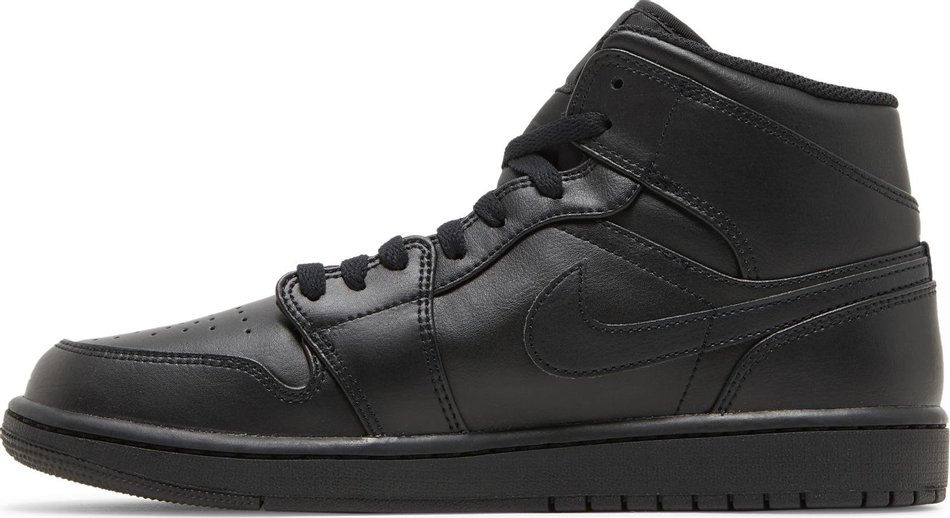 Air Jordan 1 Mid  Triple Black  2022 554724-093 - vstockx
