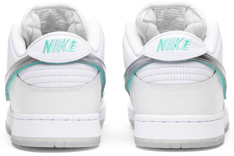Diamond Supply Co. x Dunk Low Pro SB  White Diamond  BV1310-100 - vstockx