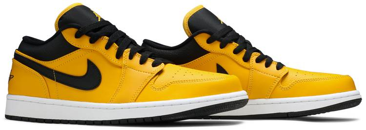 Air Jordan 1 Low  University Gold Black  553558-700 - vstockx