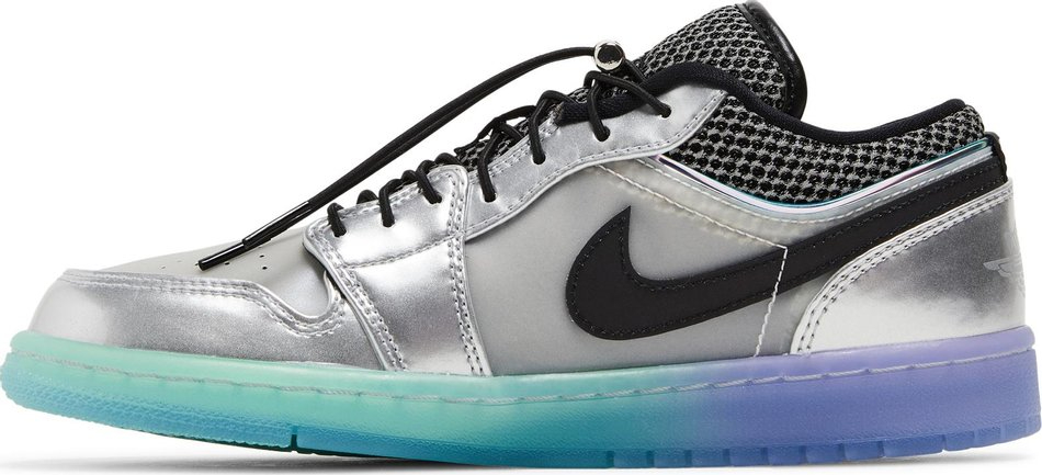 Wmns Air Jordan 1 Low SE  Metallic Silver Gradient  DJ5199-109 - vstockx