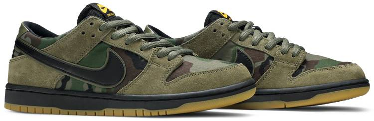 Zoom Dunk Low Pro SB  Camo  854866-209 - vstockx