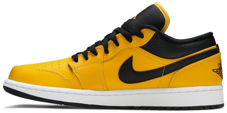 Air Jordan 1 Low  University Gold Black  553558-700 - vstockx