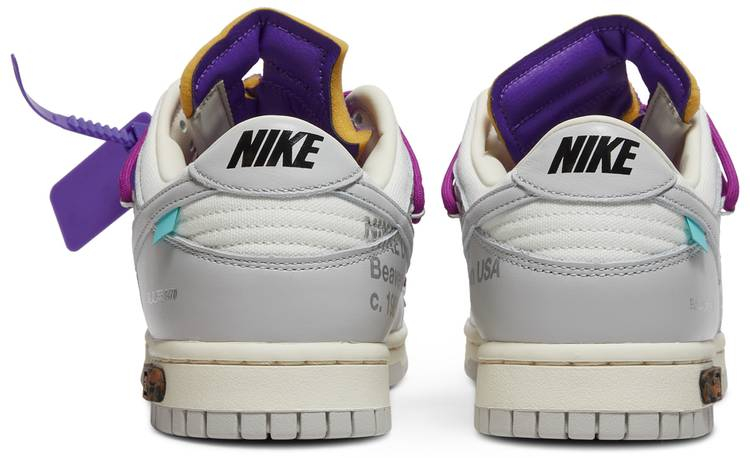 Off-White x Dunk Low  Lot 28 of 50  DM1602-111 - vstockx