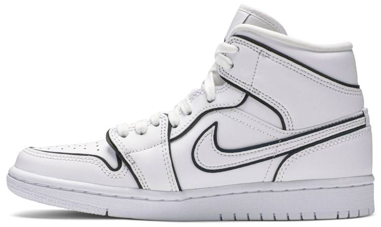 Wmns Air Jordan 1 Mid SE  Iridescent Trim  CK6587-100 - vstockx