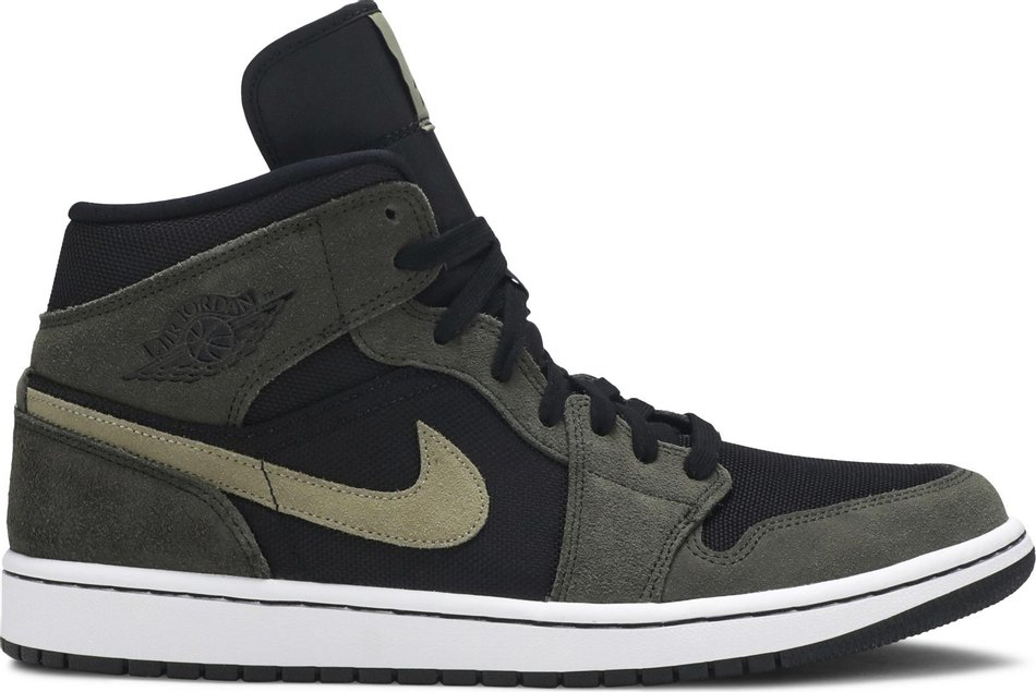 Wmns Air Jordan 1 Mid  Olive  BQ6472-030 - vstockx