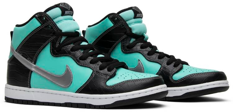 Diamond Supply Co. x Dunk High Premium SB  Tiffany  653599-400 - vstockx