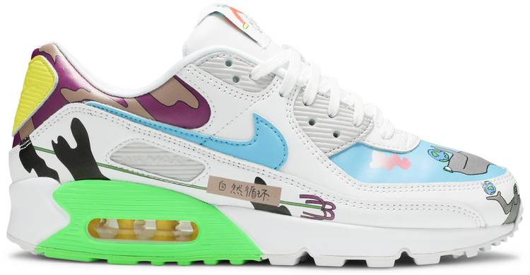 Ruohan Wang x Air Max 90 Flyleather CZ3992-900 - vstockx