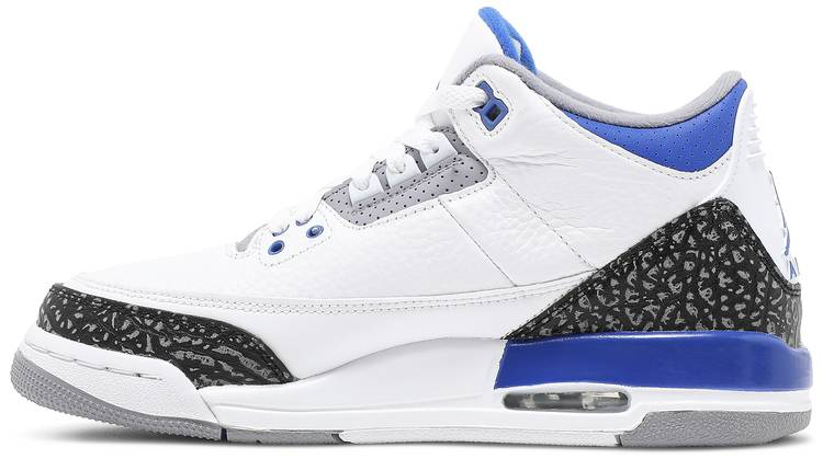 Air Jordan 3 Retro GS  Racer Blue  429487-145 - vstockx