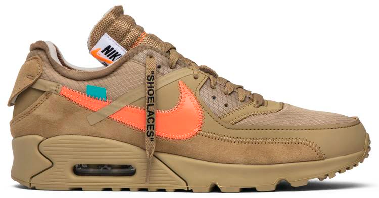 Off-White x Air Max 90 'Desert Ore' AA7293-200 - vstockx