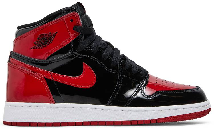 Air Jordan 1 Retro High OG GS  Patent Bred  575441-063 - vstockx