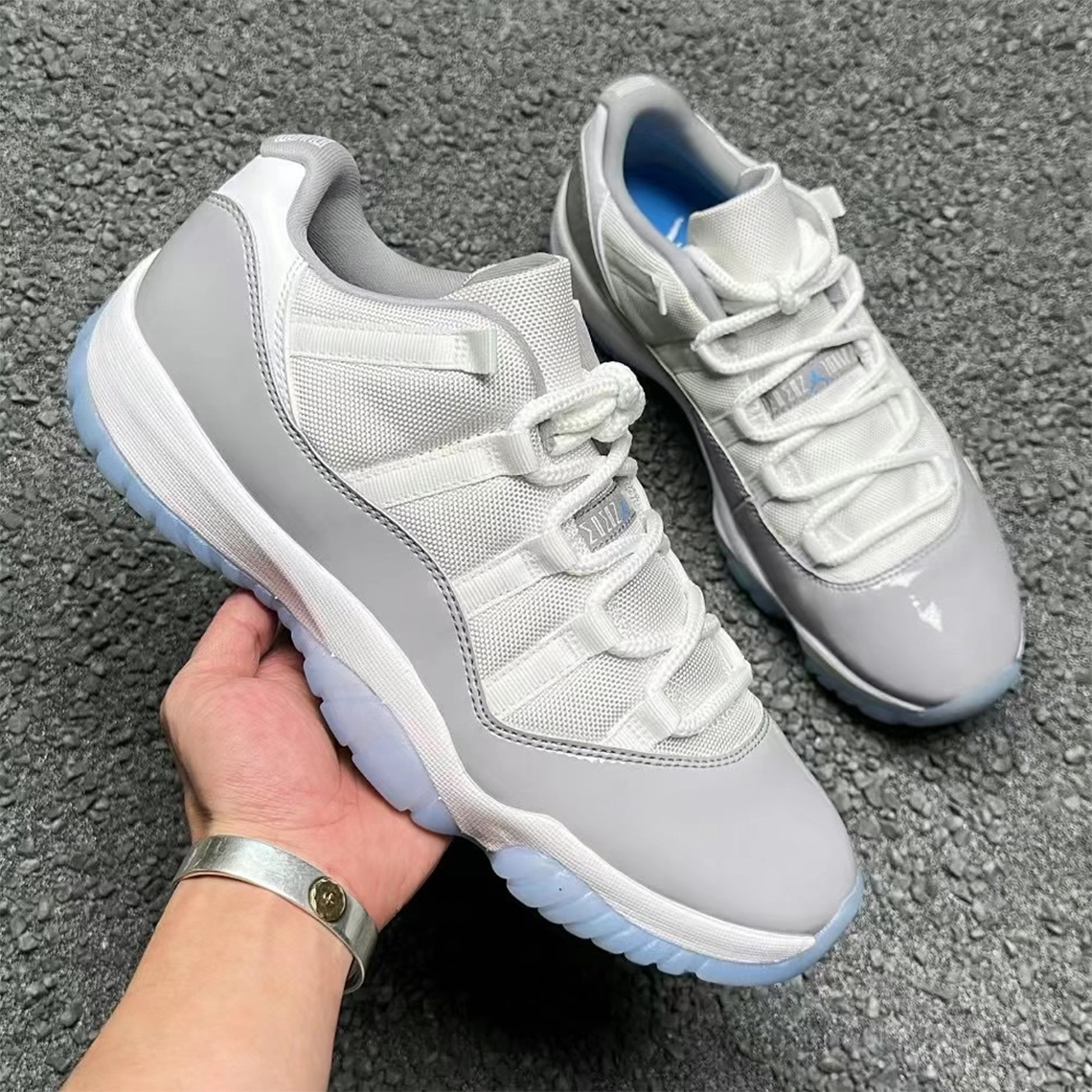 Air Jordan 11 Retro Low  Cement Grey  AV2187-140 - vstockx