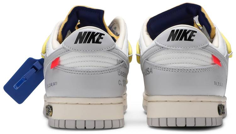 Off-White x Dunk Low  Lot 27 of 50  DM1602-120 - vstockx