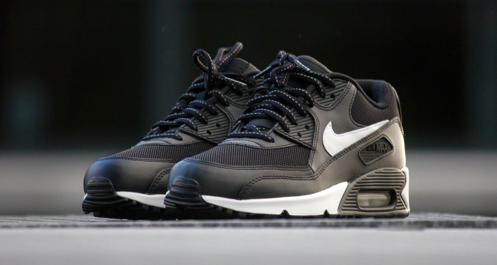 Air Max 90 Flash GS 'Black' 807626-001 - vstockx