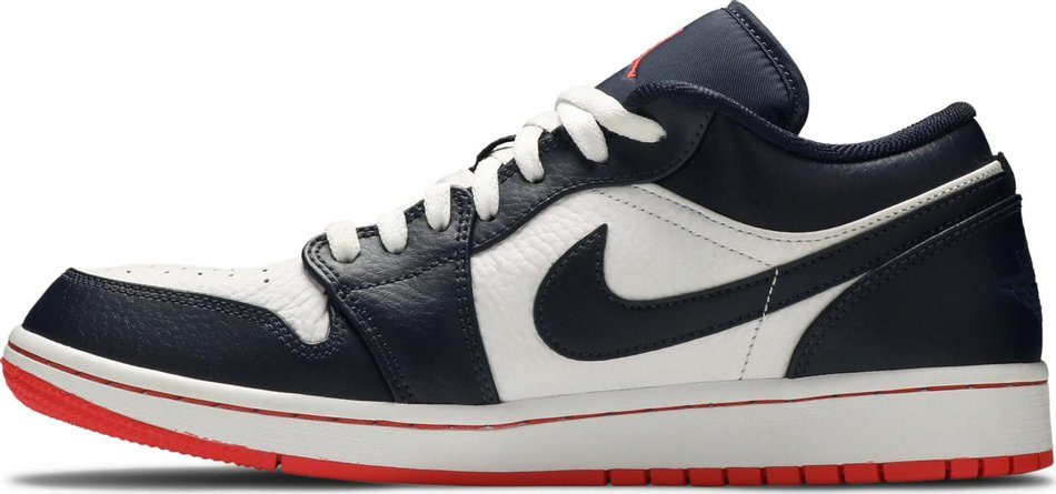 Air Jordan 1 Retro Low  Obsidian Ember  553558-481 - vstockx