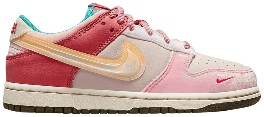 Social Status x Dunk Low GS  Strawberry Milk  DM3349-600 - vstockx