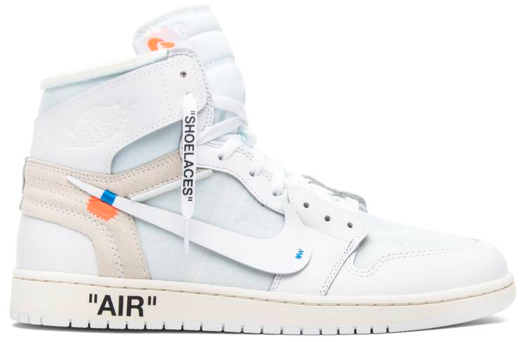 Off-White x Air Jordan 1 Retro High OG  White  2018 AQ0818-100 - vstockx