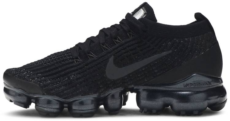 Wmns Air VaporMax Flyknit 3 'Triple Black' AJ6910-002 - vstockx