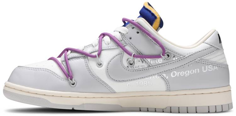 Off-White x Dunk Low  Lot 48 of 50  DM1602-107 - vstockx