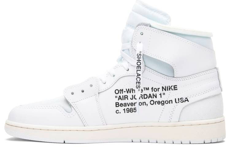 Off-White x Air Jordan 1 Retro High OG  White  2018 AQ0818-100 - vstockx