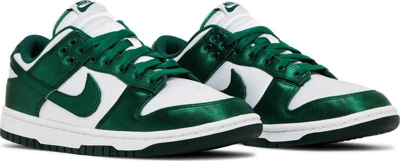 Wmns Dunk Low  Satin Green  DX5931-100 - vstockx