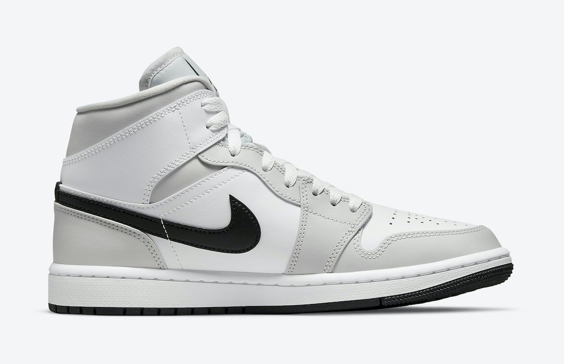 Wmns Air Jordan 1 Mid  Light Smoke Grey  BQ6472-015 - vstockx