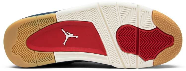 Levi s x Air Jordan 4 Retro  Denim  AO2571-401 - vstockx